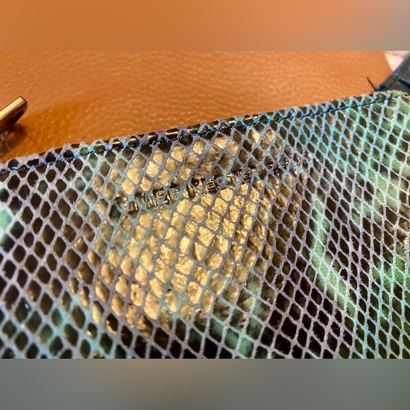 Aimee Kestenberg 100% Leather Wristlet Tan - Picture 4 of 7